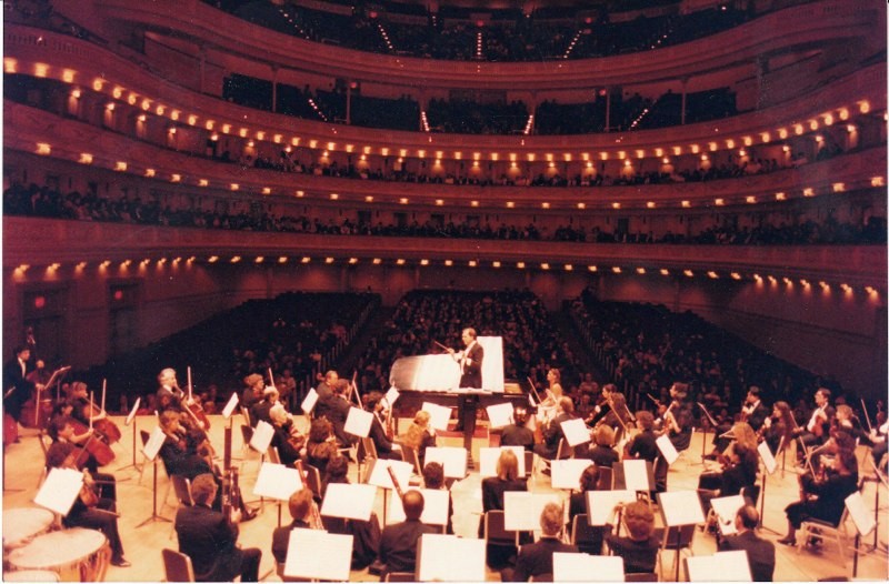 David Eaton conducts the U.S. premiere of Turkish composer Uvi Camal Erkin’s Piano Concerto with pianist Benal Tansisever at Carnegie Hall.