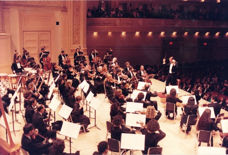 NYC Symphony and David Eaton at Carnegie Hall.